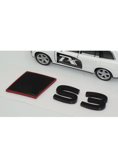 Dk Tuning S3 2025+ Bagaj Siyah Yazı Logo Arma Audi İle Uyumlu Bagaj Arma