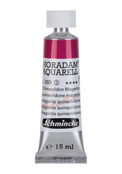 Schmincke : Horadam Aquarell Artist Sulu Boya : 15 Ml Tüp : Seri 2 369 Quinacridone Magenta