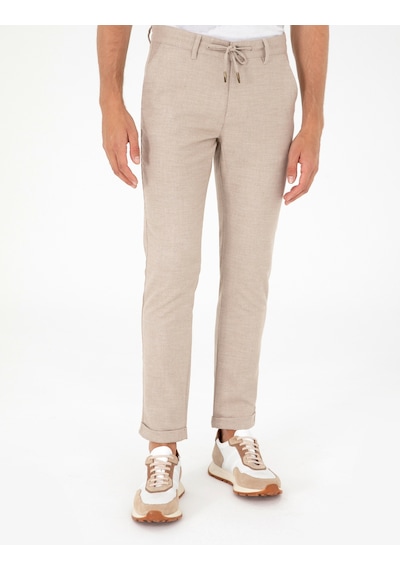 Pierre Cardin Erkek Bej Pantolon Kanvas-chino 50296178-vr011 Bej