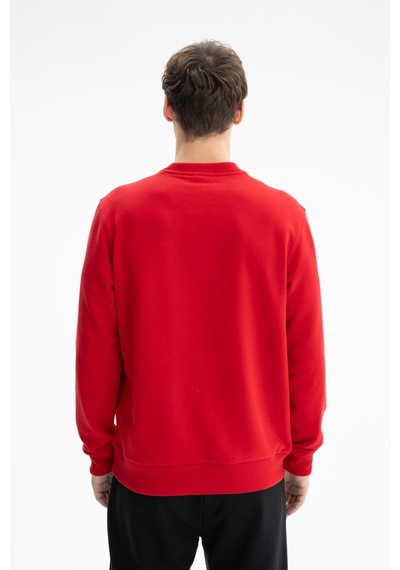 AR-MA Arma Erkek Yazı Baskılı Regular Fit Şardonsuz 3 İplik Bisiklet Yaka Sweatshirt 001