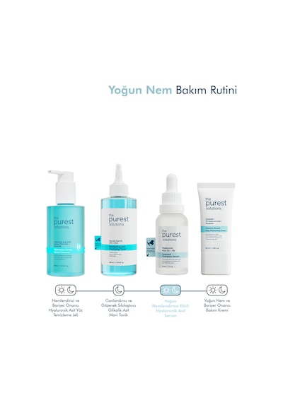 Yoğun Nemlendirme Ve Dolgunlaştırıcı Etkili Yenileyici Cilt Bakım Serumu Hyaluronic Acid %2 + B5