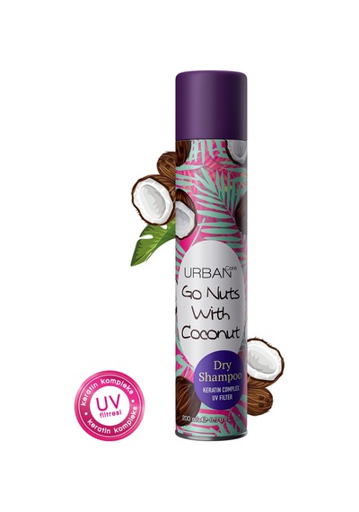 Hindistan Cevizi Kokulu Hacimlendirici Kuru Şampuan Seti 2x200ml- Vegan - Uv Korumalı