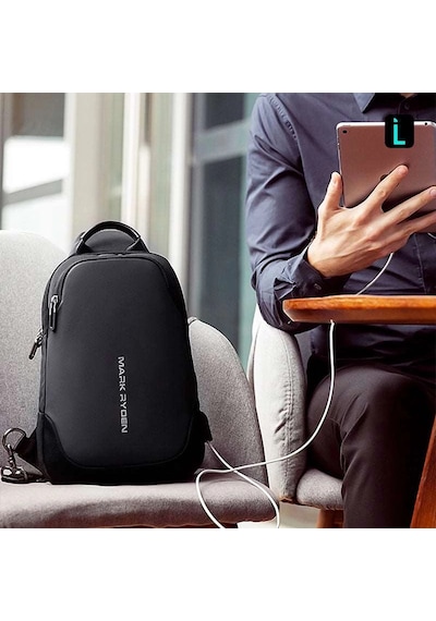 Mark Ryden Mini Julius Kol Omuz Çantası İpad Tablet Uyumlu Şarj Kiti Mr7056 00 Siyah