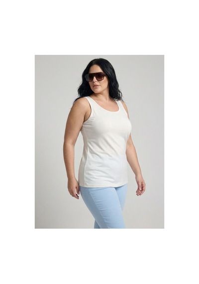 Hanezza Sıfır Kol T-shirt Beyaz - 906387882 Beyaz