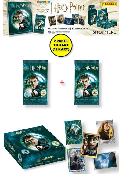 Panini Harry Potter Koleksiyonluk Trading Kart - 1 Paket 6 Kart