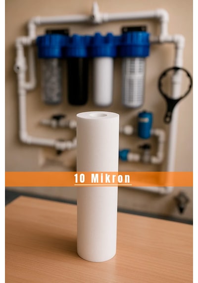 WaterGold Su Arıtma Cihazı 10″(inç) 10 Mikron Sediment Filtre