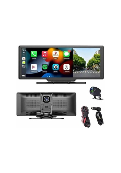 4k - 165 - Ultra Araç İçi Ön Ve Arka Kameralı Ekran Hd 2 Kameralı Torpido Üstü - Csmo-tex - Araç Multimedya Diğer