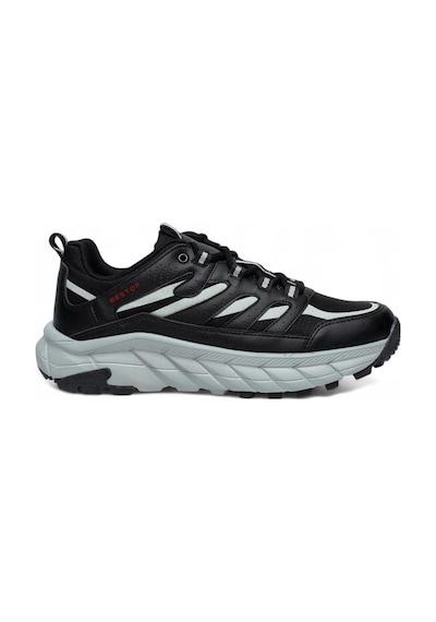 Nesilshoes Bestof 2026 Siyah Su İtici Erkek Outdoor Spor Ayakkabı Siyah Buz