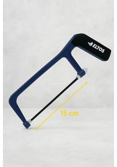 Testere Seti 5 Yedek Bıçaklı 15 Cm Bıçak Uzunluğu Alüminyum Gövde Yumuşak Kavrama Ergonomik Mini Kıl Testere H