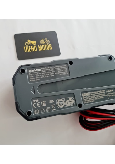 Akü Şarj Cihazı Bosch - 6v 12v Motosiklet Araba Agm Pil Akü