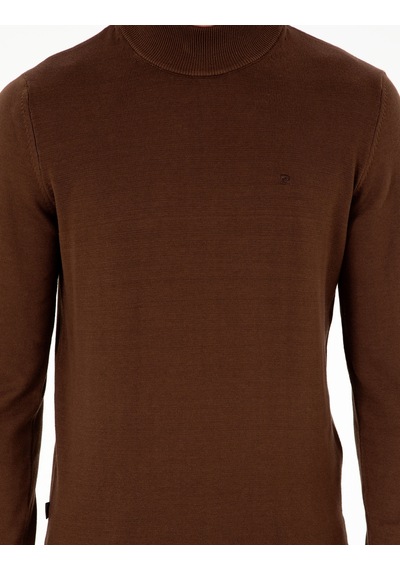 Pierre Cardin Erkek Koyu Kahverengi Kazak /triko 50296548-vr084 Koyu Kahverengi