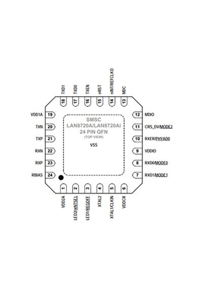 LAN8720A Ethernet Haberleşme Entegresi İnternet  10/100 Base-T/TX