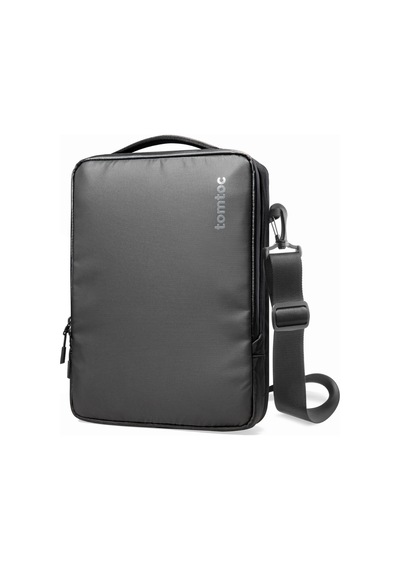 Tomtoc Su Geçirmez Siyah Laptop Notebook Omuz Çantası