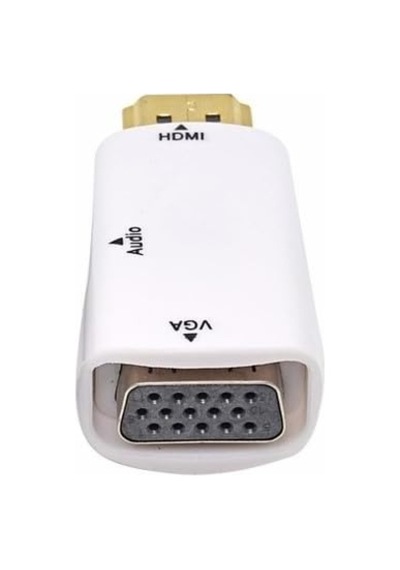 Ayrex Hdmi To Vga Monitör Çevirici Dönüştürücü Adaptör