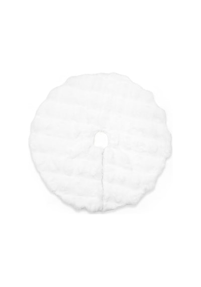Yılbaşı Temalı Bubble Ağaç Altı Halısı, Yılbaşı Çam Ağacı Eteği 80x80 Cm