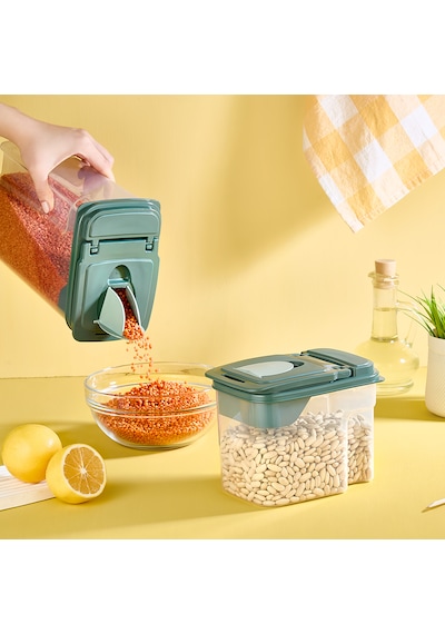 Erzak Kabı 1,8 Litre Sızdırmaz Gıda Saklama Kabı, Pratik Ve Dayanıklı Yeşil