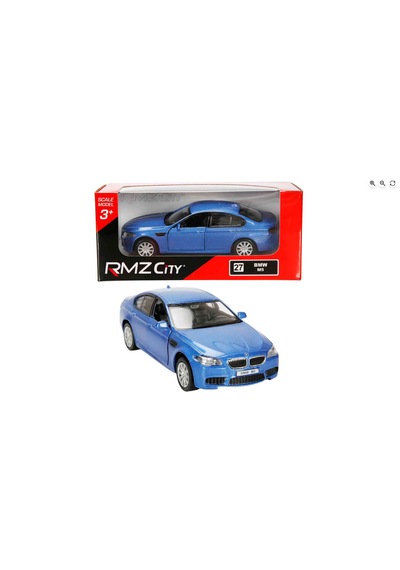 Göçmen 1:32 Rmz City Avrupa Serisi Die Cast Çek Bırak Model Araba - Mavi Bmw M5