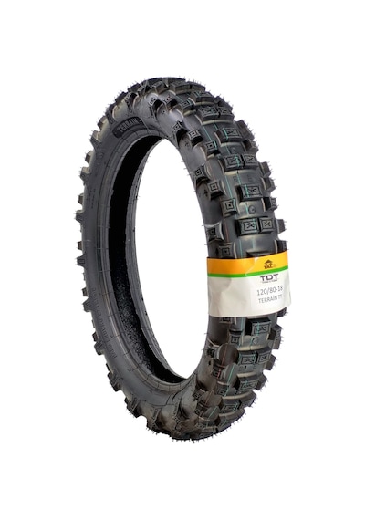 Tdt Tyres 120/80-18 Tt Tubetype/ İç Lastikli Tip Enduro Lastiği Terrain13a
