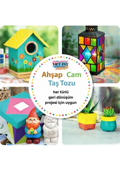 Multisurfaces Hibrit Akrilik Boyalar - 064 Bayrak Kırmızı Ahşap, Taş Tozu, Hobi, Dıy