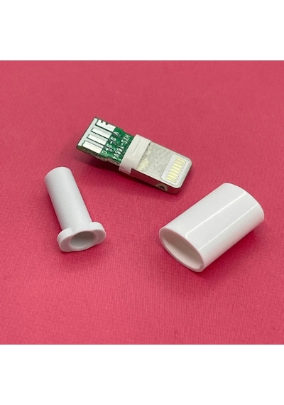 Ic-266b-2 Erkek Apple iPhone Uyumlu Lightning Şarj Soketi Kablo Tipi Konnektör Seti