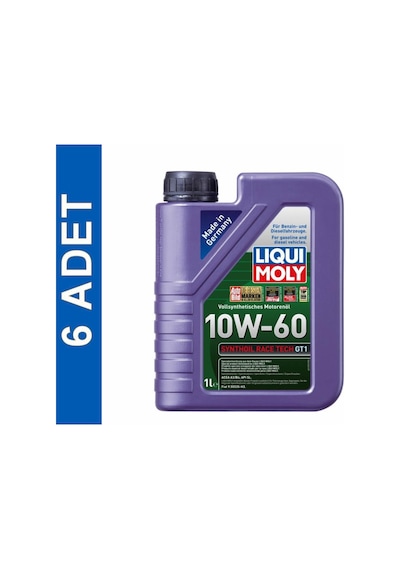 Liqui Moly Synthoil Race Tech Gt1 10W-60 Motor Yağı 6 x 1 L