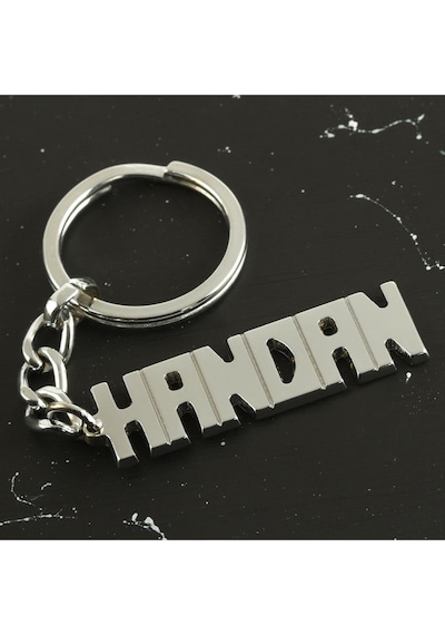 Handan - 552 - - Nazblsmm - İsimli Anahtarlık Çok Renkli