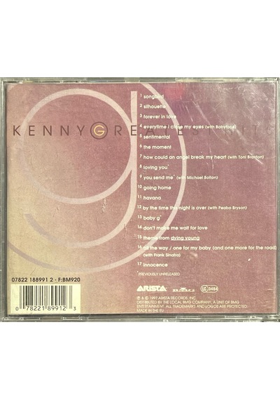 Müzik Cd'sidir Plak Değildir Cd Kenny G Greatest Hits Cd