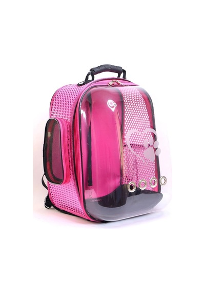 Tr Zenith Astronot Model Kedi Ve Köpek Taşıma Çantası, Pembe