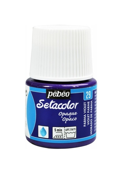 Pebeo Setacolor Opak Kumaş Boyası 29 Parma Violet