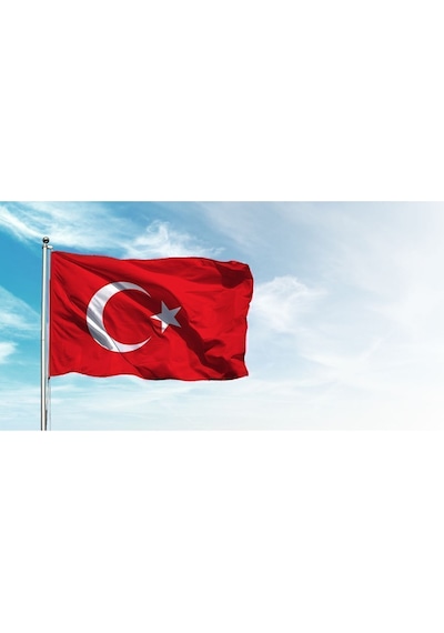 70x105 Cm Kumaş Türk Bayrağı - Bayrak Kumaşı Diğer