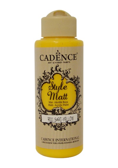 Cadence Style Matt Akrilik Boya 120Ml 9022 Mor Lila