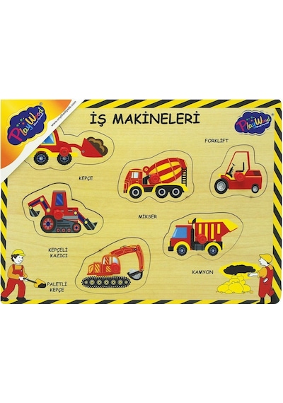 194/195-ony Ahşap Tutmalı İş Makinaları