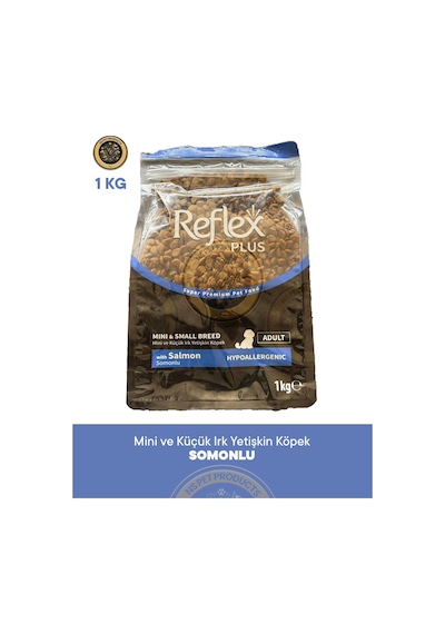 Reflex Plus Somonlu Mini Ve Küçük Irk Yetişkin Köpek Maması 1kg