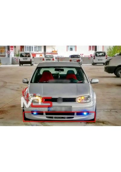 Vw Golf Mk4 25. Yıl Ön Tampon Eki Karlık Fiberglass Boyasız
