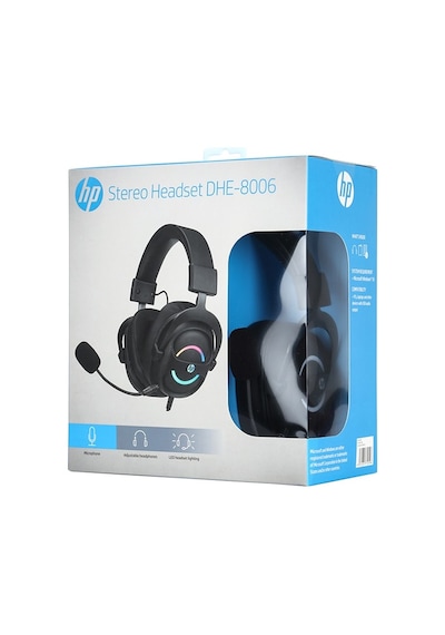 HP DHE-8006 7.1 Surround RGB Oyuncu Kulaklığı HP DHE-8006 7.1 Surround RGB Oyuncu Kulaklığı