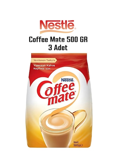 Coffee Mate Süt Tozu - Kahve Kreması - 500 Gr X 3 Adet