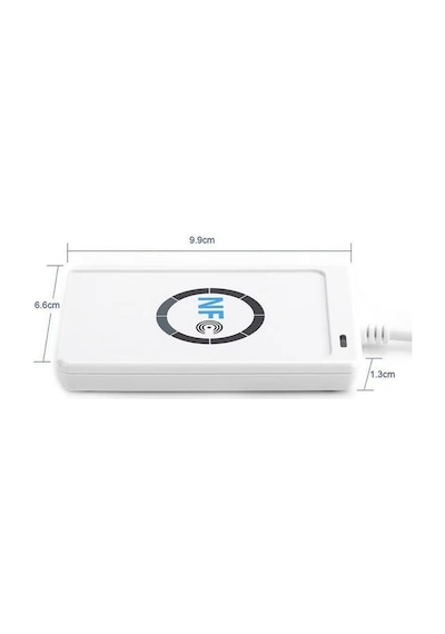 Acr122u 13.56mhz Rfid Okuyucu Yazıcı Usb Kopyalayıcı Nfc Manyetik Kart Anahtarlık Etiket Okuyucu