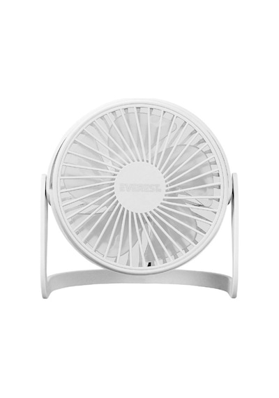 Efn-505 360 Derece Dönüş Taşınabilir Mini Masaüstü Beyaz Usb Fan