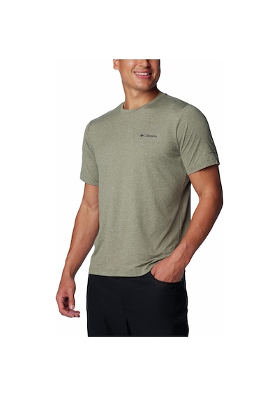 Columbia Ao5545 Tech Trail Crew Neck Iı Erkek T-shirt-29976 Yeşil