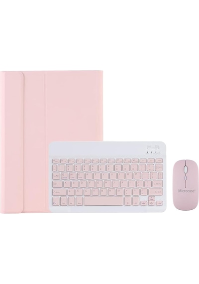 Honor Pad X8 10.1 Bt Klavye Mouse+stand Kılıf-bkk6 Pembe