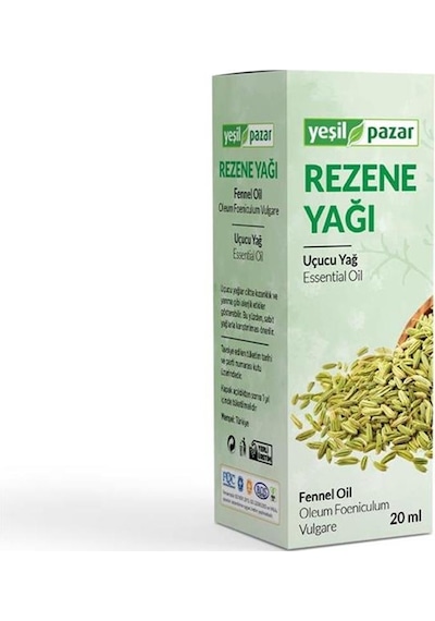 Yeşil Pazar Rezene Yağı 20 ML