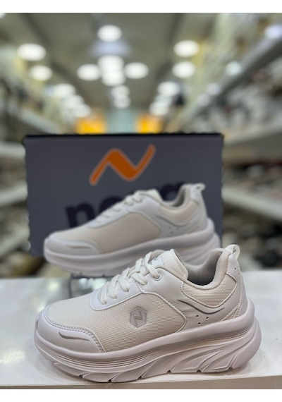 Noka Unisex Spor Ayakkabı Beyaz