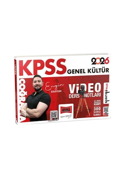 Yargı Yayınları 2026 Kpss Genel Kültür Coğrafya Video Ders Notları