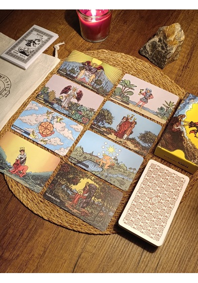 Panorama Yatay Tarot Destesi 78 Kart - Arındırma Kesesi