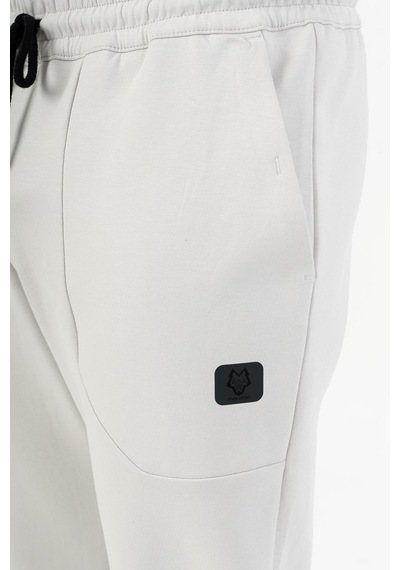 Maraton Sportswear Regular Erkek Dar Paça Basic Gümüş Gri Eşofman Altı 22480-gümüş Gri Açık Gri