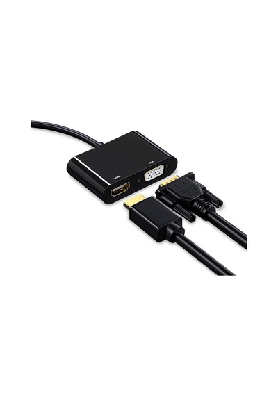 Lunatic 8052 Display To Hdmı 4k Altın Kaplama 2'si 1 Arada 1080p Adaptör