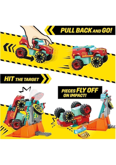 Mega Hot Wheels Smash N Crash Demo Derby Extreme Çarpışma Seti Hng53