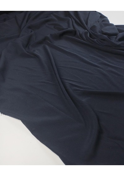Koyu Lacivert Krep Şifon En: 150cm-10708 Lacivert