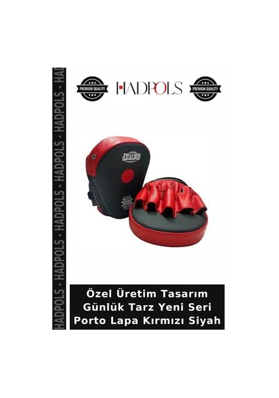 Özel Üretim Tasarım Günlük Tarz Yeni Seri Porto Lapa Kırmızı Siyah