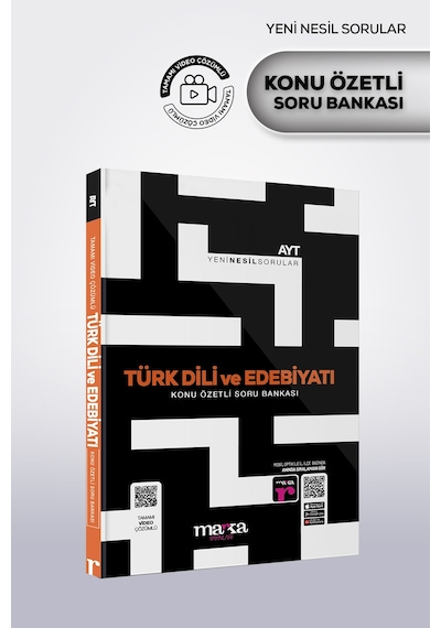 2027 Ayt Türk Dili Ve Edebiyatı Konu Özetli Yeni Nesil Soru Bankası Tamamı Video Çözümlü